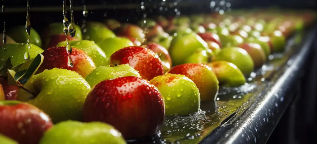ozono para industria alimentaria de frutas y verdura